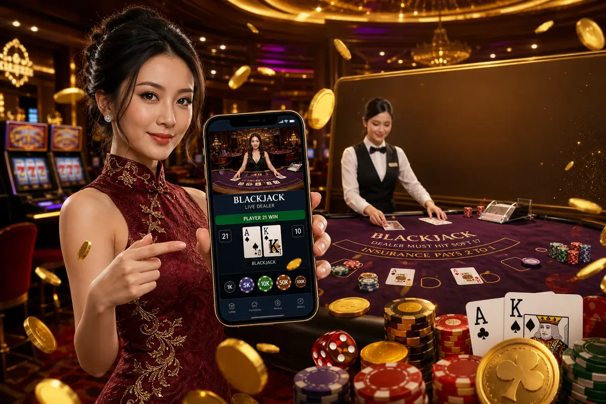bet22 লাইভ ডিলার ক্যাসিনো গেম